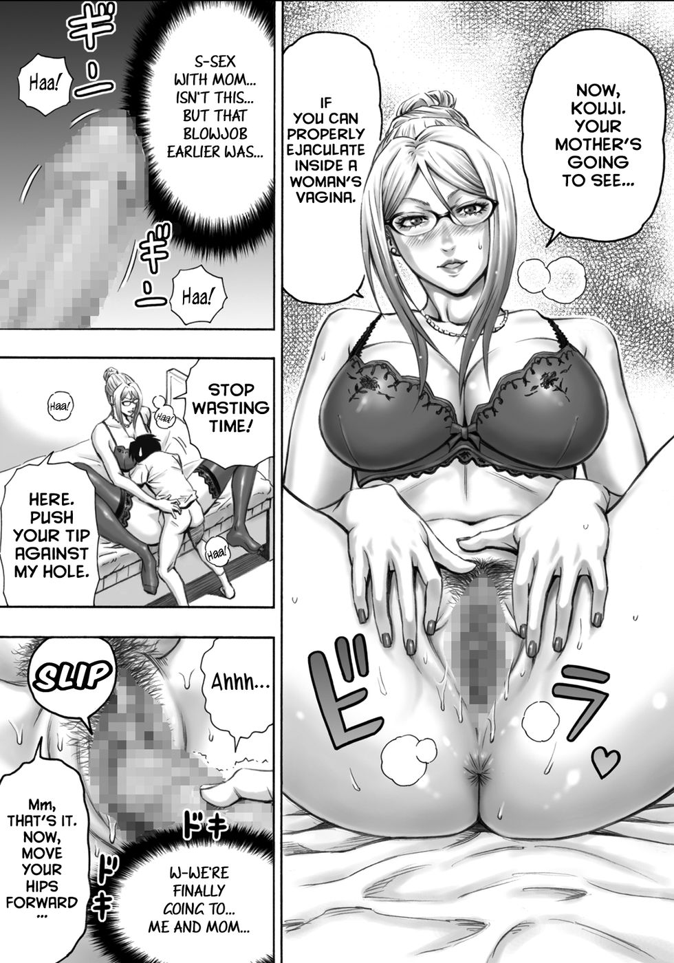 Hentai Manga Comic-S-type Mom's Strict Baby-making Sex Education-Read-22